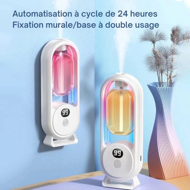 Diffuseur rechargeable avec 24 aromes Enrichissantes