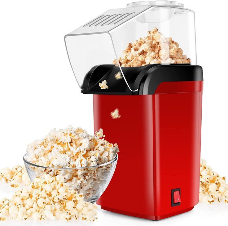 Machine à pop-corn électrique mini PopPro™ - Entièrement automatique pour la cuisine à domicile